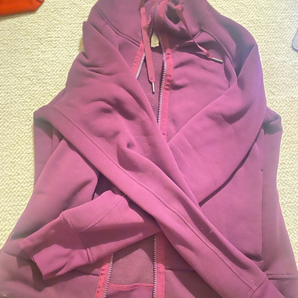 purple lulu lemon jacket